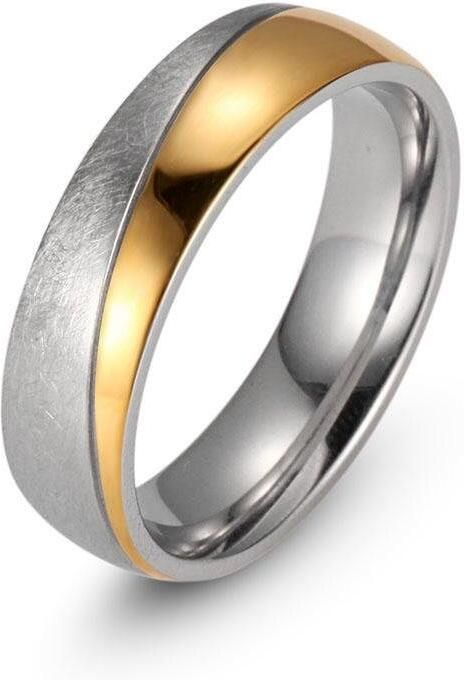 Firetti Trouwring Sieraad cadeau "LIEFDE" met verzinking ca. 7 0mm breed