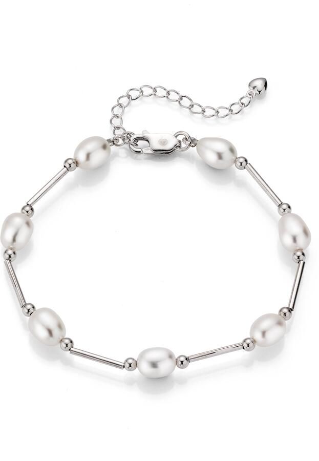 Firetti Zilveren armband Sieraad cadeau armbanden armbandketting Made in Germany met zoetwater-cultivéparel