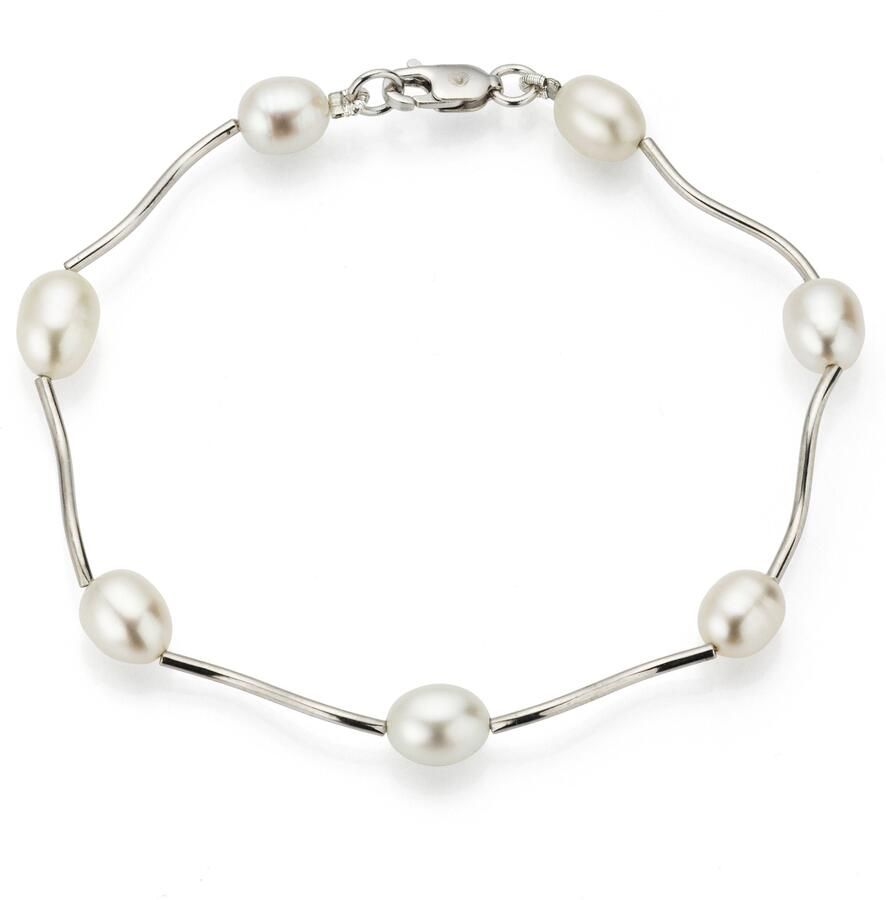 Firetti Zilveren armband Sieraad cadeau armbanden armbandketting Made in Germany met zoetwater-cultivéparel