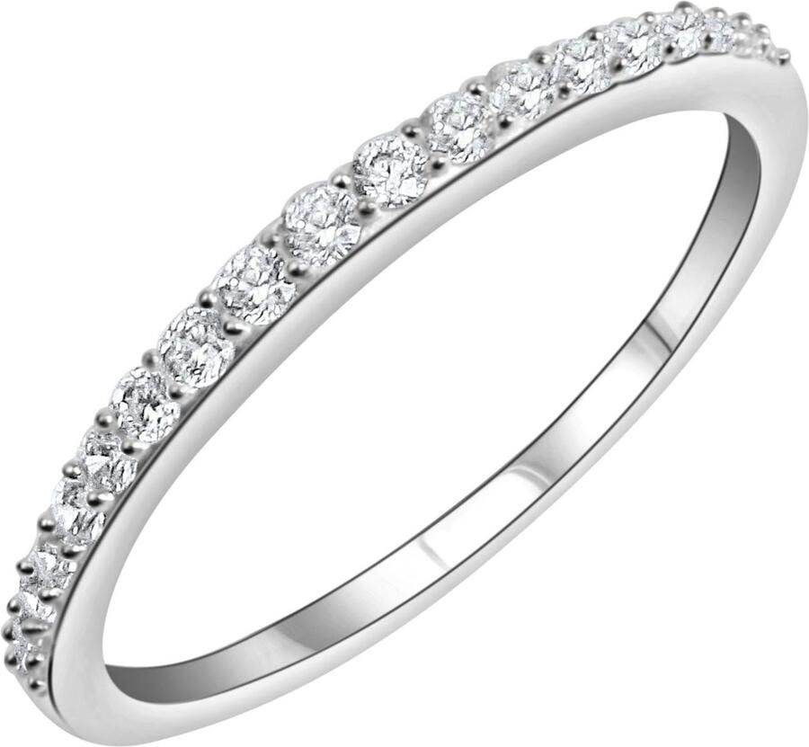 Firetti Zilveren ring Sieraad cadeau zilver 925 vinger ring memoire - Foto 2