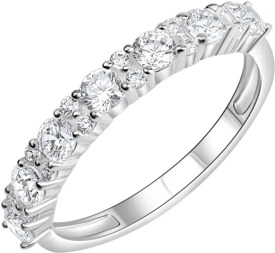 Firetti Zilveren ring Sieraad cadeau zilver 925 vinger ring memoire - Foto 2