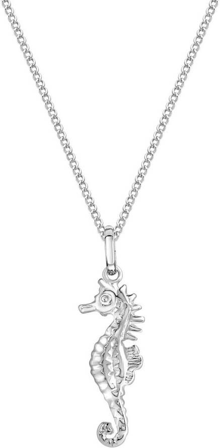 Firetti Ketting met hanger Sieraad cadeau zilverkleur 925 halssieraad halsketting panzerketting paard