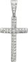 Firetti Kettinghanger Sieraad cadeau zilverkleur 925 halssieraad hanger kruis - Thumbnail 1
