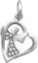 Firetti Kettinghanger Sieraad cadeau zilverkleur 925 halssieraad hanger hart - Thumbnail 1