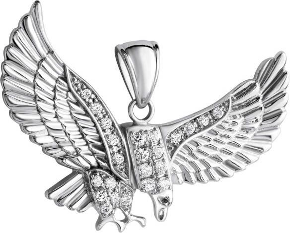 Firetti Kettinghanger Sieraad cadeau zilverkleur 925 halssieraad hanger adelaar