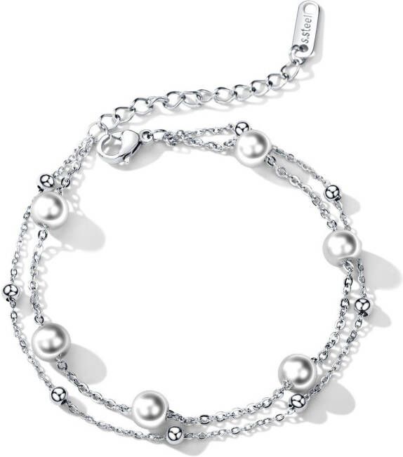Firetti Kralenarmband Sieraad cadeau armbanden armbandketting parel