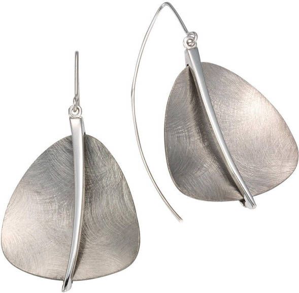 Firetti Paar oorhangers Sieraad cadeau oorbellen oorhaken blad bladeren