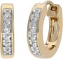 Firetti Oorringen Sieraad cadeau Goud 585 huggie - Thumbnail 1