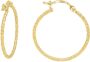 Firetti Oorringen Sieraad cadeau zilver 925 oorbellen gerhodineerd - Thumbnail 1
