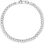 Firetti Armband Sieraad cadeau zilverkleur 925 armband armketting panzerketting - Thumbnail 1