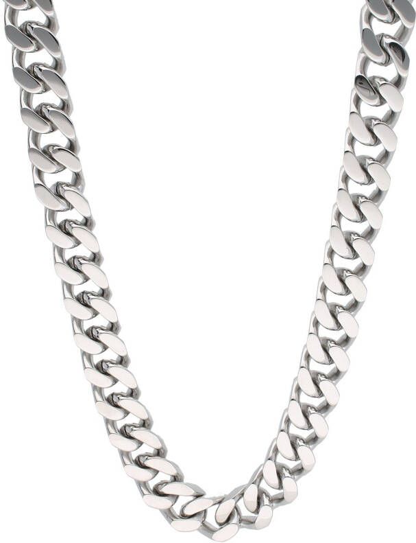 Firetti Pantserketting Sieraad cadeau RVS halssieraad halsketting 12 mm breed
