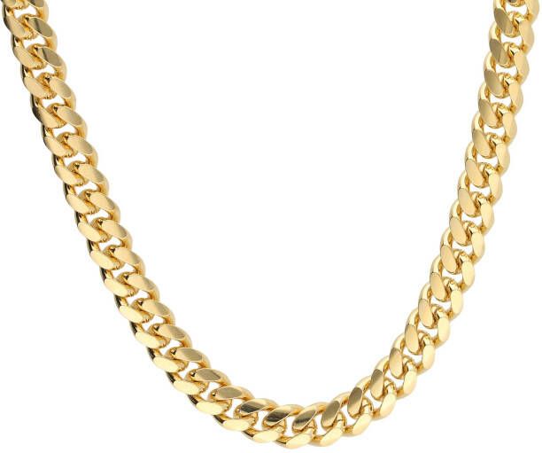 Firetti Pantserketting Sieraad cadeau Metaal halssieraad halsketting 7 8 mm breed