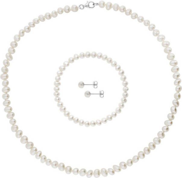 Firetti Sieradenset Ketting armband en oorstekers (set 4-delig)