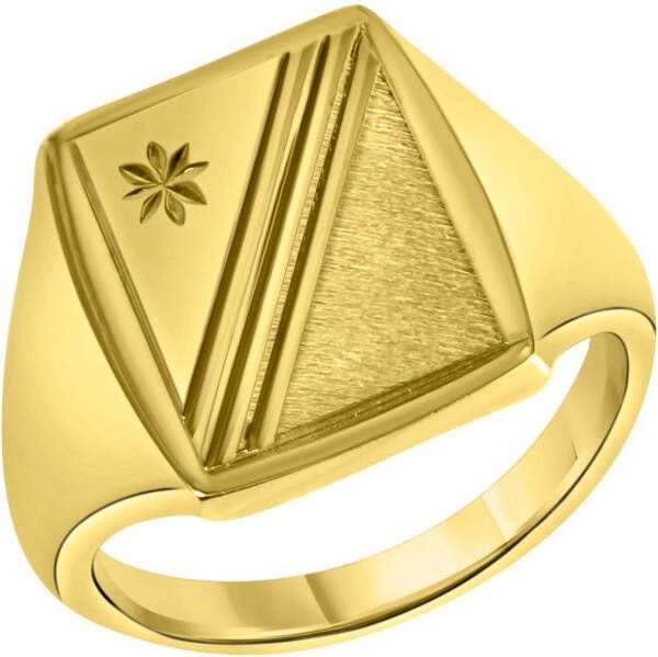 Firetti Ring Sieraad cadeau zilver 925 herenring zilveren ring zegelring