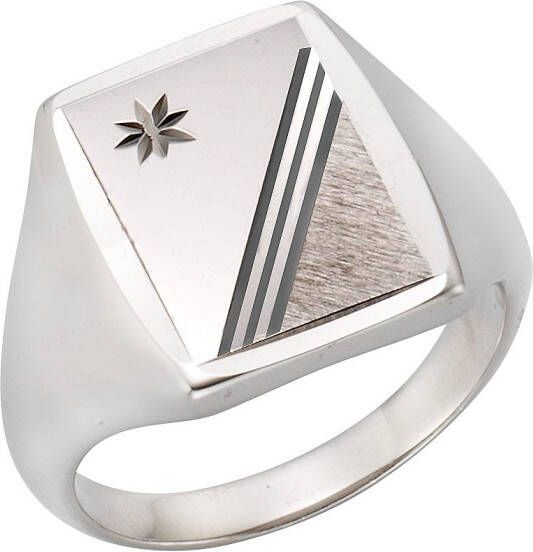 Firetti Ring Sieraad cadeau zilver 925 herenring zilveren ring zegelring