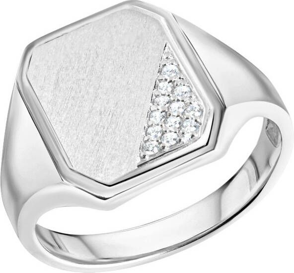 Firetti Ring Sieraad cadeau zilver 925 herenring zilveren ring zegelring
