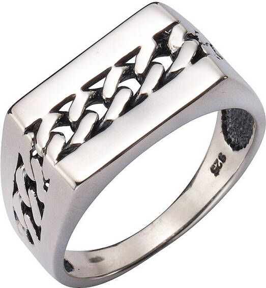 Firetti Ring Sieraad cadeau zilver 925 zilveren ring panzerketting