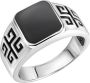 Firetti Ring Sieraad cadeau zilver 925 zilveren ring meander - Thumbnail 1