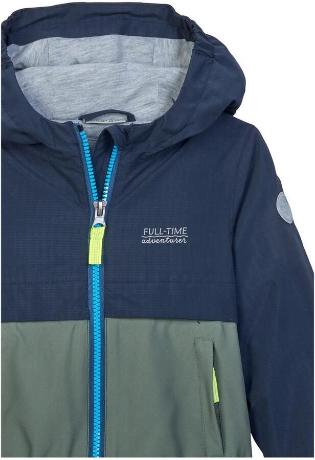 First instinct by killtec Functioneel jack FIOS 7 MNS JCKT Waterdichte kinderjas met Colourblock-design - Foto 3