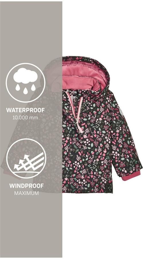 First instinct by killtec Functioneel jack FIOW 13 MNS JCKT Waterdichte functionele jas met verlengbare mouwen en fleece. - Foto 4