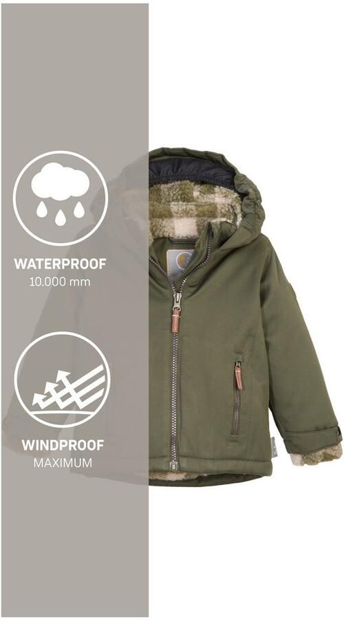 First instinct by killtec Functioneel jack FIOW 56 MNS JCKT Water- en winddichte kinderjas met getapete naden PFAS-vrij - Foto 6