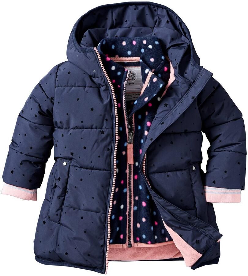 First instinct by killtec Gewatteerde jas FIOW 16 MNS QLTD CT Doorgestikte jas met capuchon 10.000 mm waterkolom reflecterend - Foto 2