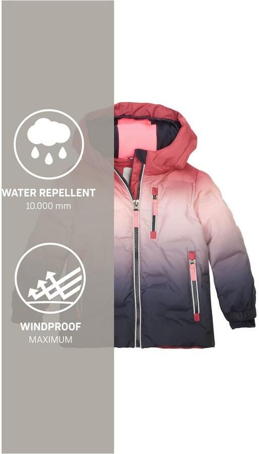 First instinct by killtec Gewatteerde jas FISW 39 MNS QLTD JCKT Winddichte waterafstotende kinderjas met fleece en sneeuwvanger - Foto 5
