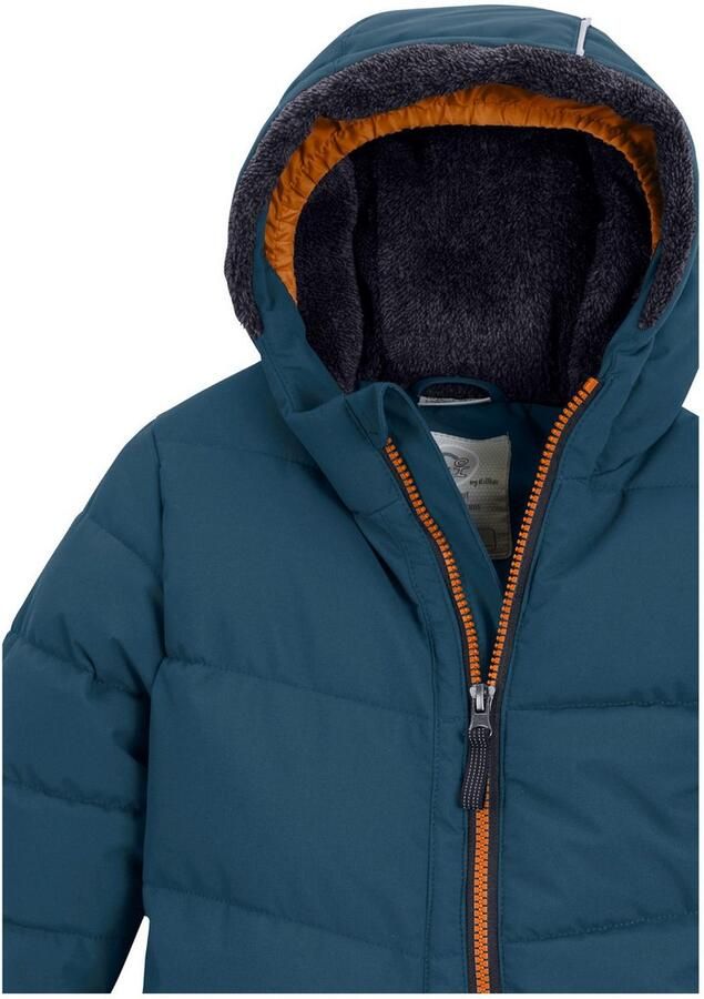 First instinct by killtec Jumpsuit FIOW 20 MNS QLTD ONPC Doorgestikte overall met capuchon 10.000 mm waterkolom teddybont binnen - Foto 2