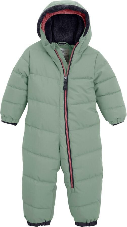 First instinct by killtec Jumpsuit FIOW 20 MNS QLTD ONPC Doorgestikte overall met capuchon 10.000 mm waterkolom teddybont binnen - Foto 6