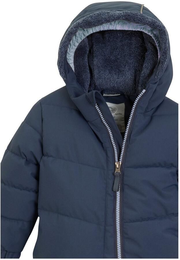 First instinct by killtec Jumpsuit FIOW 20 MNS QLTD ONPC Doorgestikte overall met capuchon 10.000 mm waterkolom teddybont binnen - Foto 2