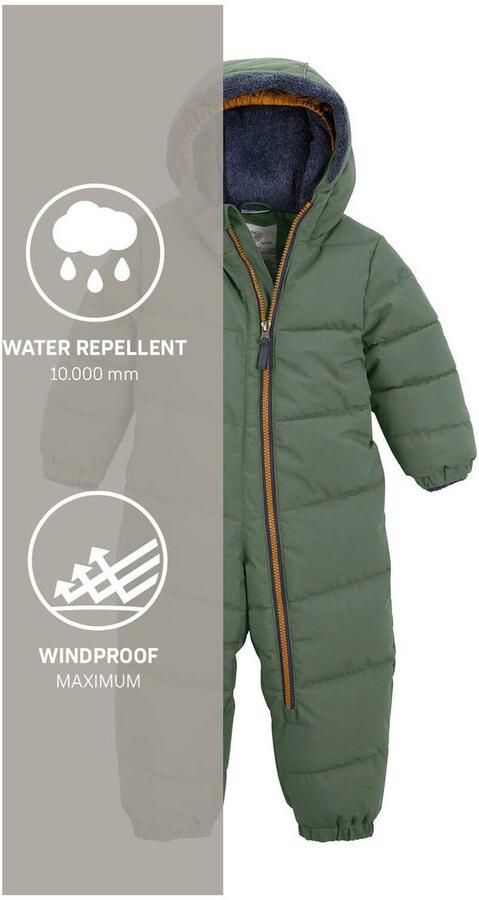 First instinct by killtec Jumpsuit FIOW 32 MNS ONPC Wind- en waterafstotende sneeuwoverall binnenin warm teddyfleece - Foto 8