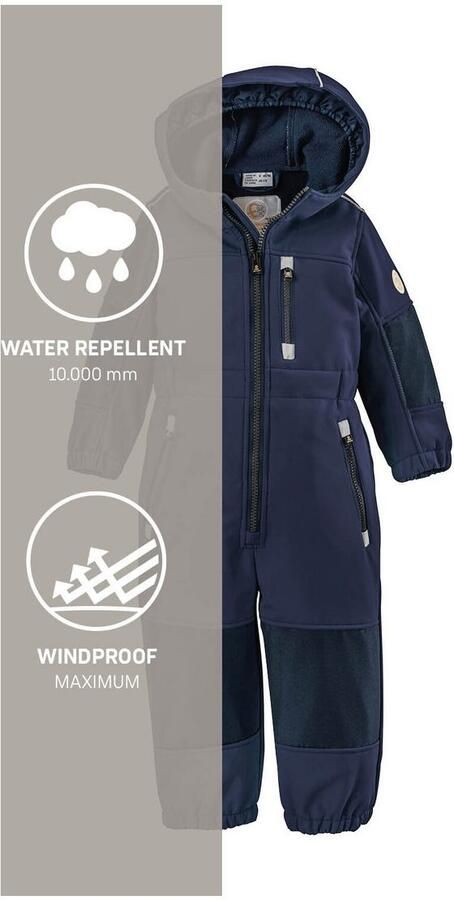 First instinct by killtec Jumpsuit FIOW 35 MNS ONPC Softshellpak met fleece binnenin waterafstotend winddicht - Foto 9