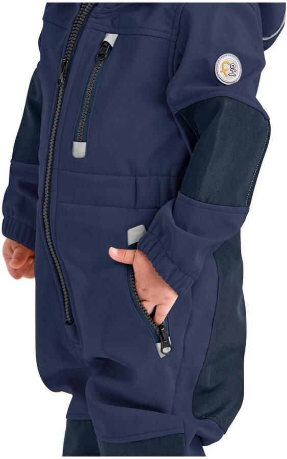 First instinct by killtec Jumpsuit FIOW 35 MNS ONPC Softshellpak met fleece binnenin waterafstotend winddicht - Foto 5