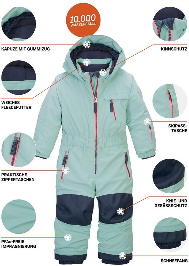 First instinct by killtec Jumpsuit FISW 31 MNS ONPC Skioverall: waterdicht ade d reflecterend verlengbaar - Foto 2