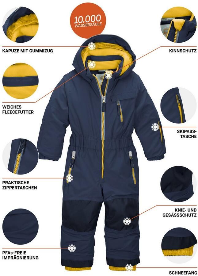 First instinct by killtec Jumpsuit FISW 31 MNS ONPC Skioverall: waterdicht ade d reflecterend verlengbaar