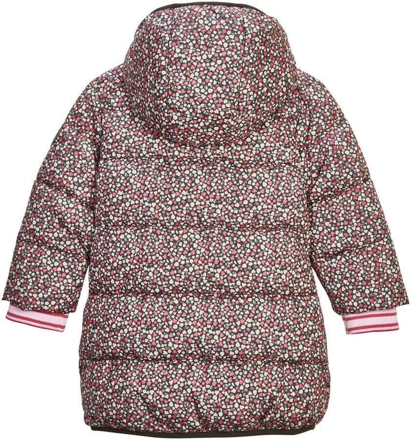 First instinct by killtec Parka FIOW 61 MNS PRK Winddichte waterafstotende gewatteerde jas met vrolijke print