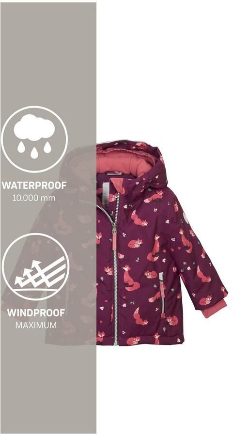 First instinct by killtec Ski-jack FISW 29 MNS SKI JCKT Waterdichte jas met verlengbare mouwen en stijlvolle print - Foto 4