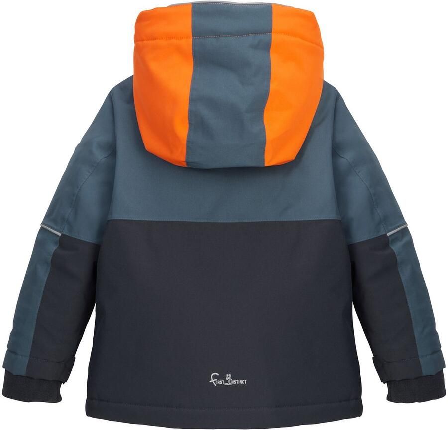 First instinct by killtec Ski-jack FISW 40 MNS SKI JCKT Wind- en waterdichte kinderjas uitbreidbare mouwen PFAS-vrij