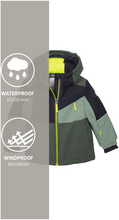 First instinct by killtec Ski-jack FISW 42 MNS SKI JCKT Functionele jas: waterdicht colourblock mouwen verlengbaar - Foto 5