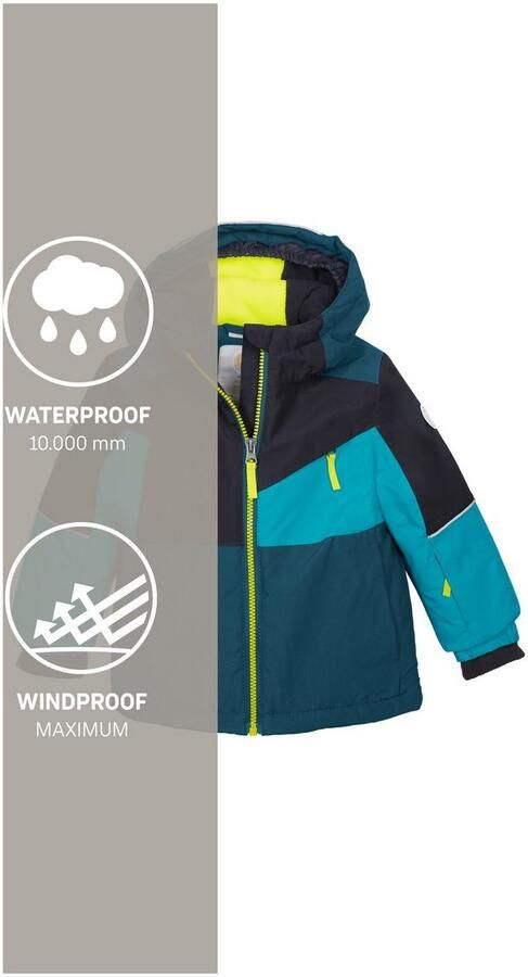 First instinct by killtec Ski-jack FISW 42 MNS SKI JCKT Functionele jas: waterdicht colourblock mouwen verlengbaar - Foto 5