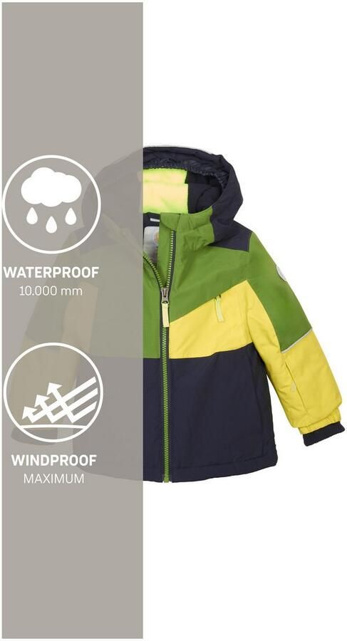 First instinct by killtec Ski-jack FISW 42 MNS SKI JCKT Functionele jas: waterdicht colourblock mouwen verlengbaar - Foto 5