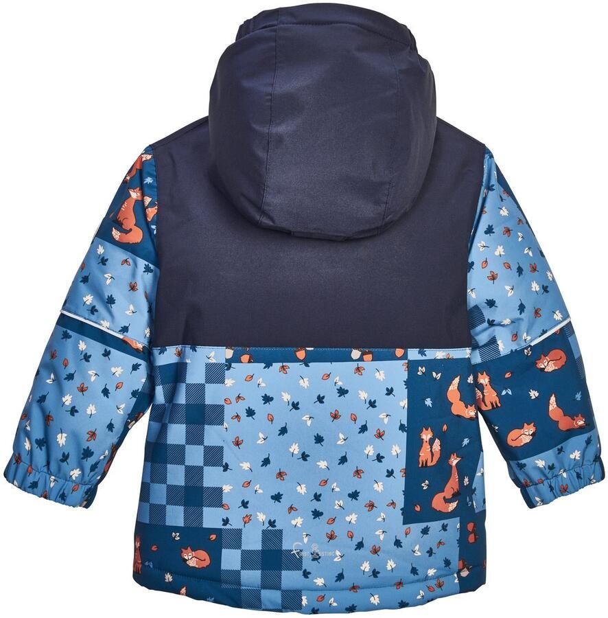 First instinct by killtec Ski-jack FISW 43 MNS SKI JCKT Wind- en waterdichte kinderjas met fleece capuchon en sneeuwvanger