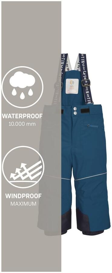 First instinct by killtec Skibroek FISW 48 MNS SKI PNTS Water- en winddichte sneeuwbroek met grow-up-functie en PFAS-vrij - Foto 5