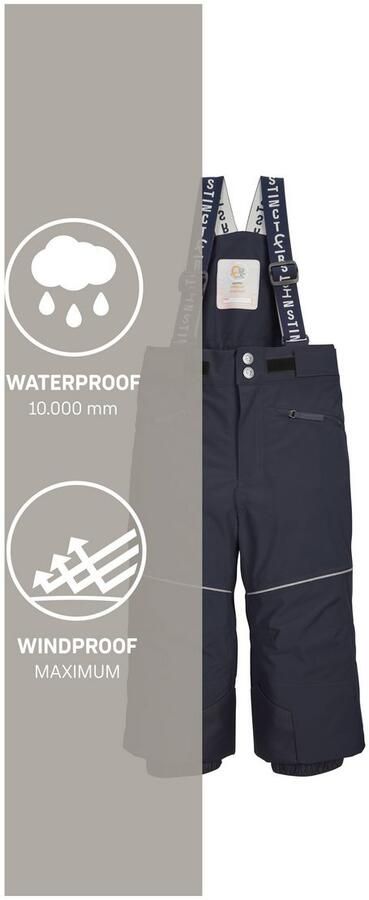 First instinct by killtec Skibroek FISW 48 MNS SKI PNTS Water- en winddichte sneeuwbroek met grow-up-functie en PFAS-vrij - Foto 5