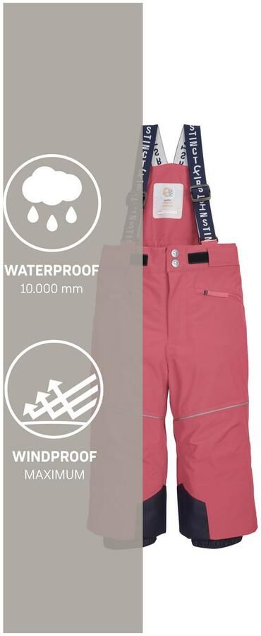 First instinct by killtec Skibroek FISW 48 MNS SKI PNTS Water- en winddichte sneeuwbroek met grow-up-functie en PFAS-vrij - Foto 5