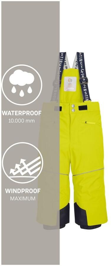 First instinct by killtec Skibroek FISW 48 MNS SKI PNTS Water- en winddichte sneeuwbroek met grow-up-functie en PFAS-vrij - Foto 5