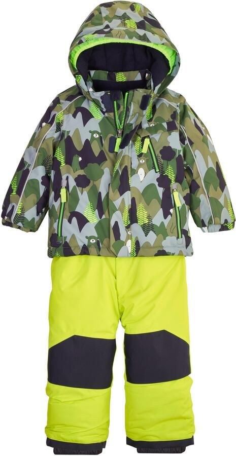 First instinct by killtec Skipak FISW 32 MNS JCKT AND PNTS 3-in-1 skioverall camouflage reflecterend water- en winddicht - Foto 4