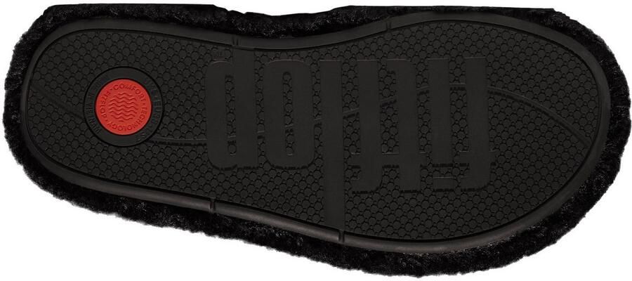 Fitflop Pantoffels IQUSHION D-LUXE PADDED TEDDY SLIPPER MULES - Foto 5