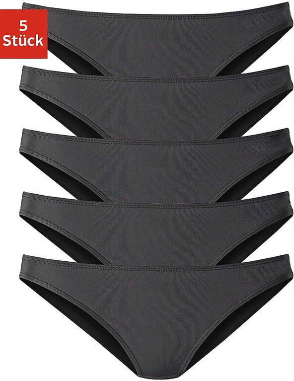 H.I.S Bikinibroekje van zachte microvezelkwaliteit (5 stuks Set van 5)