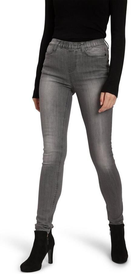 Flashlights Jeggings strakke pasvorm skinny jeans used-look-wassing hoge taille (Set van 2) - Foto 8